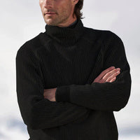 Golf Męski Sweter z Długim Rękawem w Klasycznym Stylu | Elegancki Sweter Męski