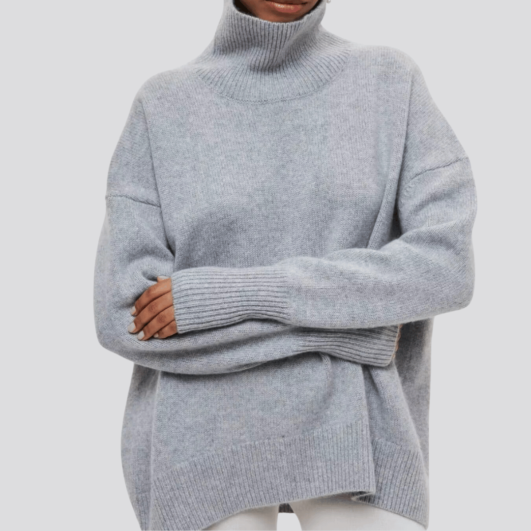 Sweter Damski z Golfem | Elegancki i Ciepły | Nowoczesny Styl | Idealny na Chłodne Dni