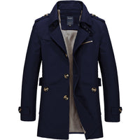 Kurtka Męska Przejściowa w Stylu Business Casual | Elegancka Kurtka Jesienno-Wiosenna