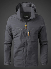 Kurtka Męska Outdoor Zimowa w Stylu Przeciwdeszczowym | Ciepła Kurtka Męska