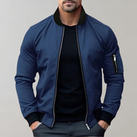 Kurtka Męska Bomber | Lekka Przejściowa | Nowoczesny Krój | Styl Casual i Smart