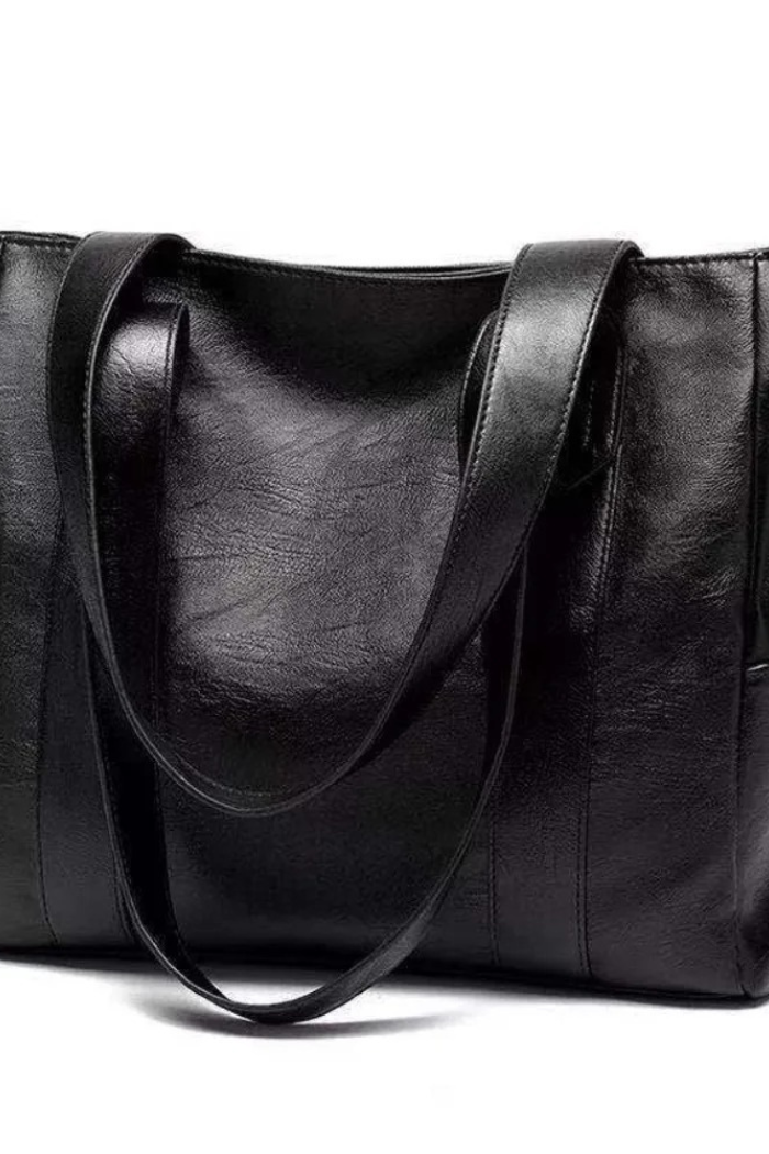 Torebka Damska Skórzana Shopper | Duża Torebka na Ramię Codzienna