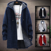 Płaszcz Męski w Stylu Overcoat | Casualowa Kurtka Zimowa dla Mężczyzn