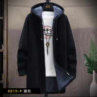 Płaszcz Męski w Stylu Overcoat | Casualowa Kurtka Zimowa dla Mężczyzn