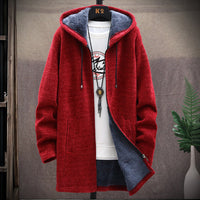 Płaszcz Męski w Stylu Overcoat | Casualowa Kurtka Zimowa dla Mężczyzn