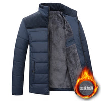 Kurtka Męska Pikowana Zimowa | Ciepła Parka w Stylu Casual