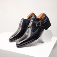 Eleganckie Buty Monk Strap | Klasyczny Styl | Wygodna Podeszwa