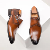 Eleganckie Buty Monk Strap | Klasyczny Styl | Wygodna Podeszwa