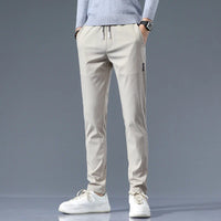 Spodnie męskie slim fit | Oddychająca tkanina | Styl casual-smart | Spodnie na co dzień
