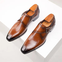 Eleganckie Buty Monk Strap | Klasyczny Styl | Wygodna Podeszwa