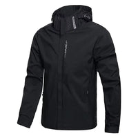 Kurtka Softshell Męska z Kapturem | Lekka Wiatroodporna Kurtka Outdoor
