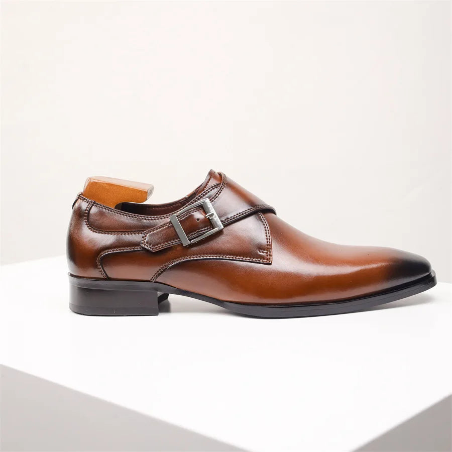Eleganckie Buty Monk Strap | Klasyczny Styl | Wygodna Podeszwa