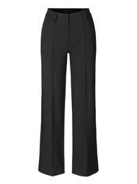 Eleganckie spodnie z wysokim stanem | Szerokie nogawki | Spodnie do pracy | Casual chic