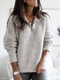 Rozpinany Sweter Damski na Chłodne Dni | Elegancki Kardigan na Zimę