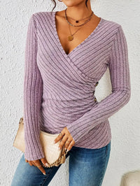 Sweter Damski z Dekoltem V | Elegancki Sweterek Damski na Co Dzień
