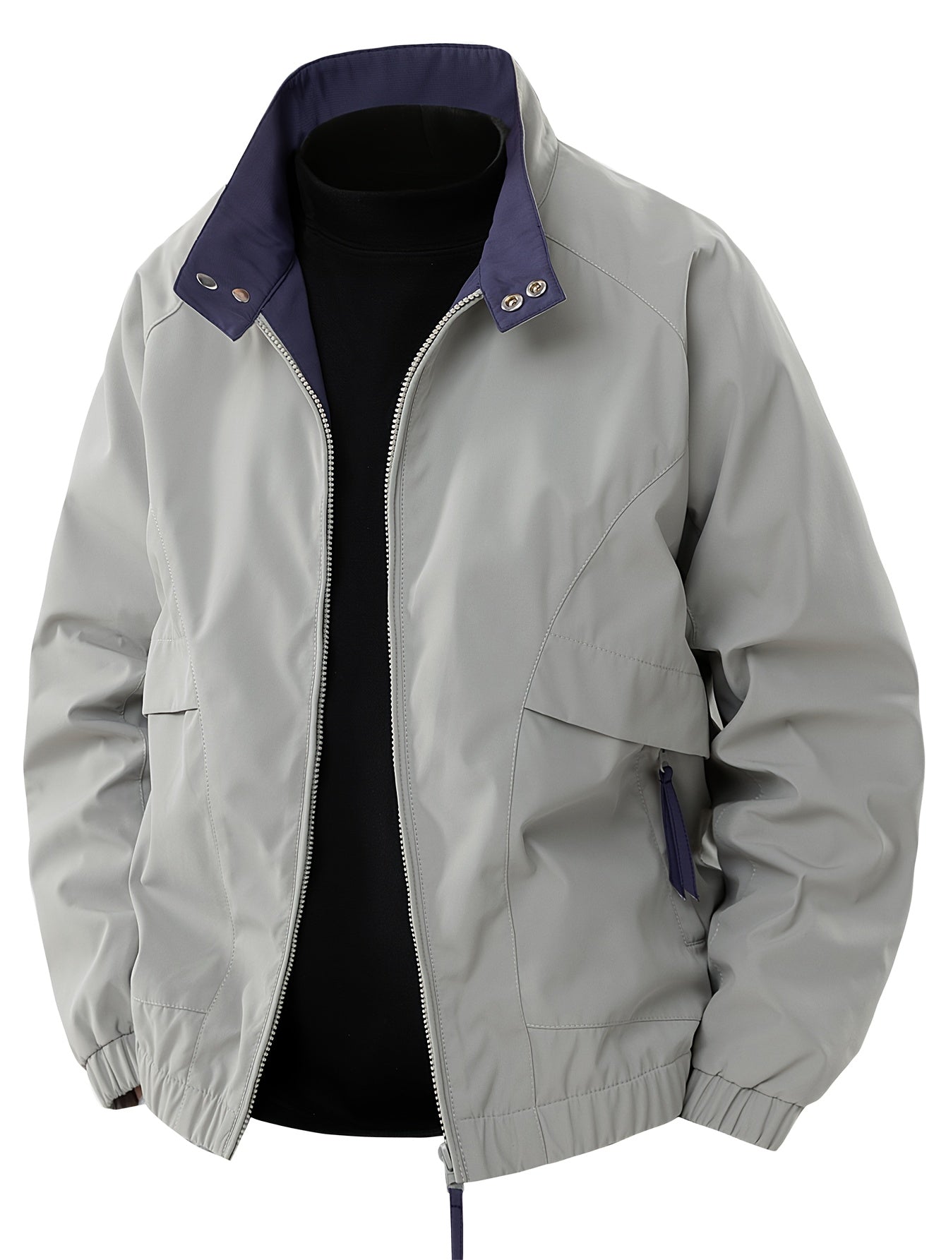 Kurtka Męska Przejściowa w Stylu Outdoor | Lekka Kurtka Sportowa