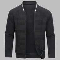 Sweter Męski Rozpinany na Zamek w Nowoczesnym Kroju | Ciepły Kardigan Zimowy