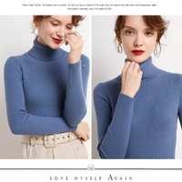 Damski Golf Sweter w Klasycznym Kroju na Jesień i Zimę | Elegancki Ciepły Sweter