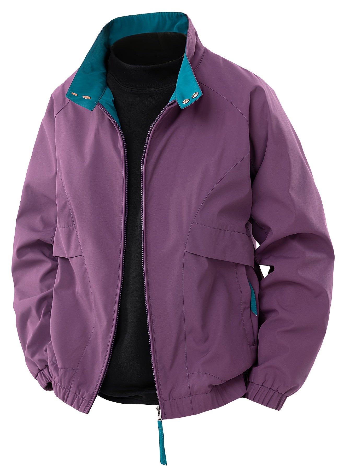Kurtka Męska Przejściowa w Stylu Outdoor | Lekka Kurtka Sportowa