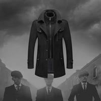Kurtka Męska 2-Częściowa w Eleganckim Stylu | Klasyczna Kurtka Zimowa dla Mężczyzn