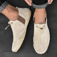 Męskie Buty Barefoot w Stylu Mokasynów | Wygodne Półbuty na Co Dzień