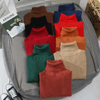 Damski Golf Sweter w Klasycznym Kroju na Jesień i Zimę | Elegancki Ciepły Sweter