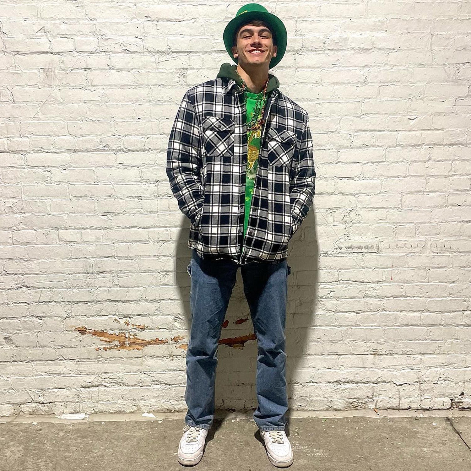 Kurtka Męska Flanelowa w Kratę | Ocieplana Kurtka Zimowa i Przejściowa