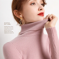 Damski Golf Sweter w Klasycznym Kroju na Jesień i Zimę | Elegancki Ciepły Sweter