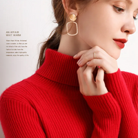 Damski Golf Sweter w Klasycznym Kroju na Jesień i Zimę | Elegancki Ciepły Sweter