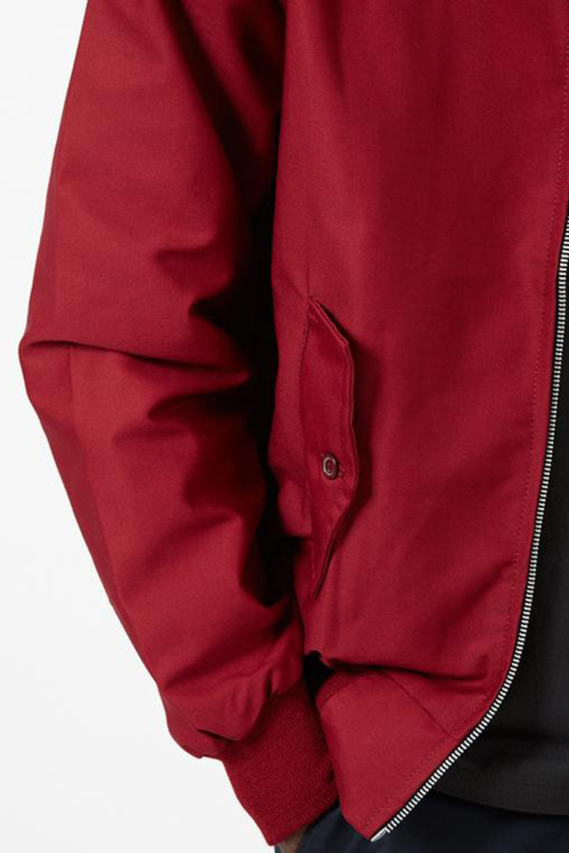 Kurtka Męska Harrington z Klasyczną Podszewką w Kratę | Stylowa Kurtka Przejściowa