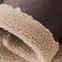 Męska Kurtka Zimowa Lotnicza o Klasycznym Kroju | Kurtki Zimowe Męskie