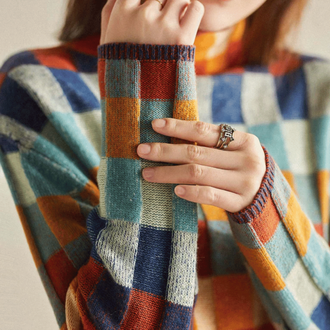 Golf Damski z Wysokim Kołnierzem | Elegancki Sweter Damski na Chłodne Dni