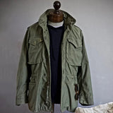 Kurtka Polowa Męska | Styl Vintage | Regulowany Pas | Lekka Warstwa na Przejściowe Pory Roku