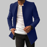 Płaszcz Męski w Klasycznym Stylu na Jesień i Zimę | Elegancka Kurtka Męska