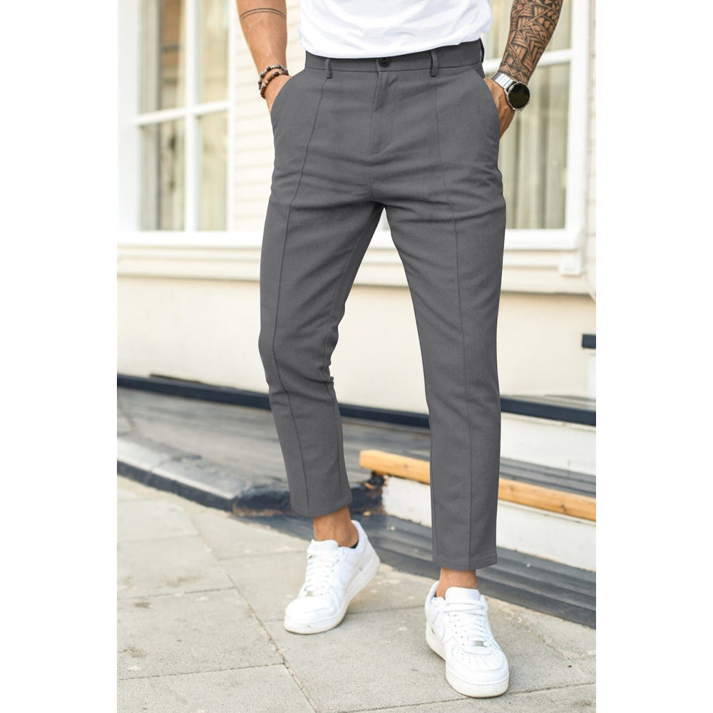 Spodnie męskie eleganckie | Stylowe spodnie dresowe do codziennego użytku