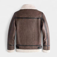 Męska Kurtka Zimowa Lotnicza o Klasycznym Kroju | Kurtki Zimowe Męskie