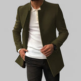 Płaszcz Męski w Klasycznym Stylu na Jesień i Zimę | Elegancka Kurtka Męska