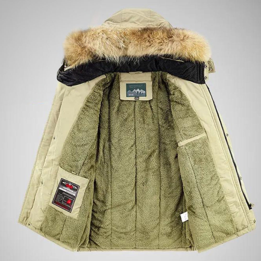 Kurtka Zimowa Męska | Wodoodporna i Ciepła | Na Outdoor i Miasto | Zimowa Ochrona | Stylowy Fason