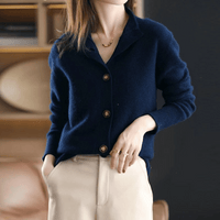 Stylowy Kardigan Damski | Miękka Warstwa na Zimę | Elegancki Golf z Guzikami