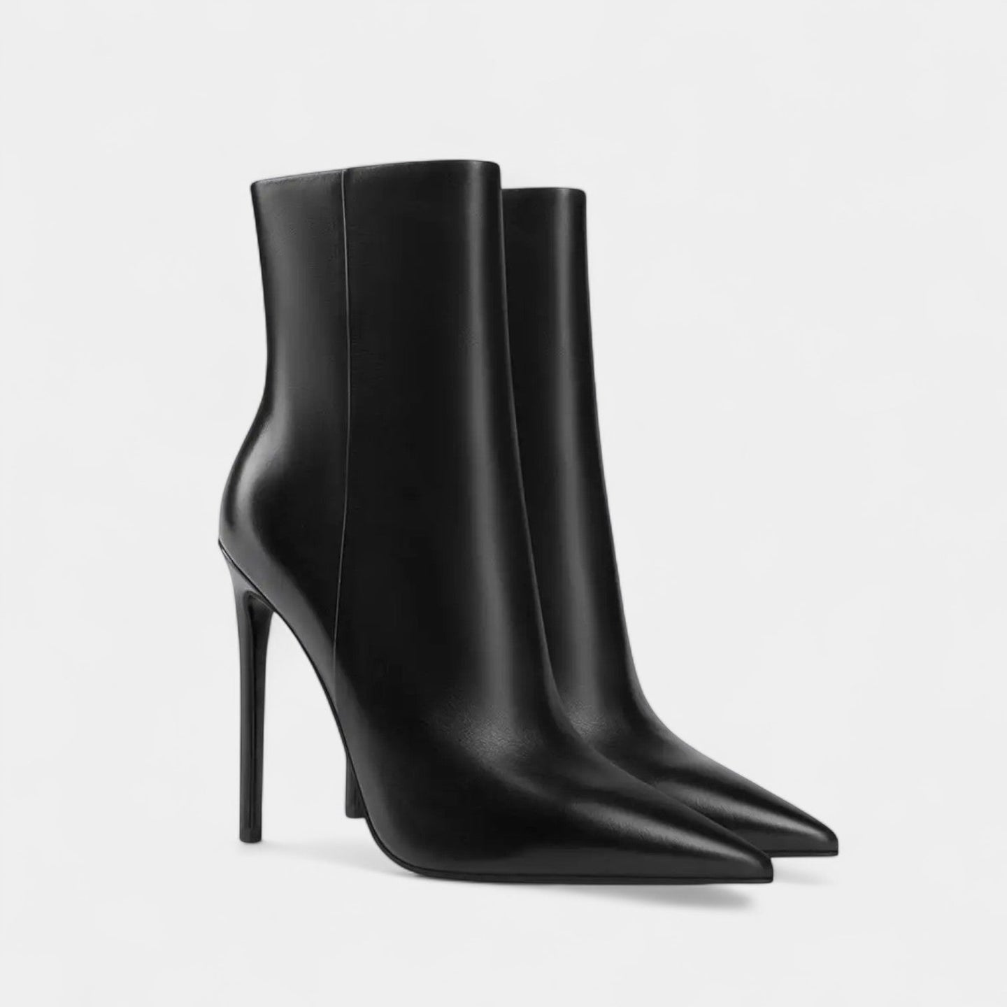 Botki Damskie na Obcasie ze Szpiczastym Noskiem | Buty Damskie Jesienne