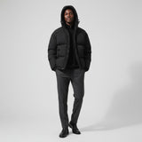 Męska Kurtka Zimowa Pikowana o Długim Kroju | Kurtki Zimowe Męskie