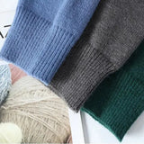 Sweter Męski z Patchworkowym Wzorem | Luźny Krój | Styl na Chłodne Dni