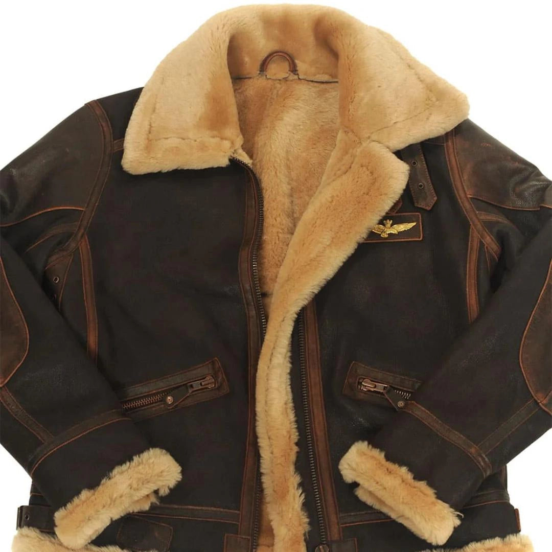 Kurtka Męska Bomber | Aviator Style | Ciepła i Wytrzymała | Idealna na Zimę