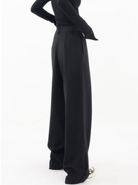 Damskie Spodnie z Asymetrycznym Zapięciem | Eleganckie Spodnie Damskie