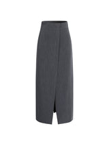 Damska Spódnica Maxi z Wysokim Stanem i Rozcięciem | Elegancka Spódnica Damska