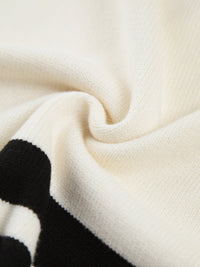 Damski Sweter w Paski z Golfem | Oversize Sweter Damski