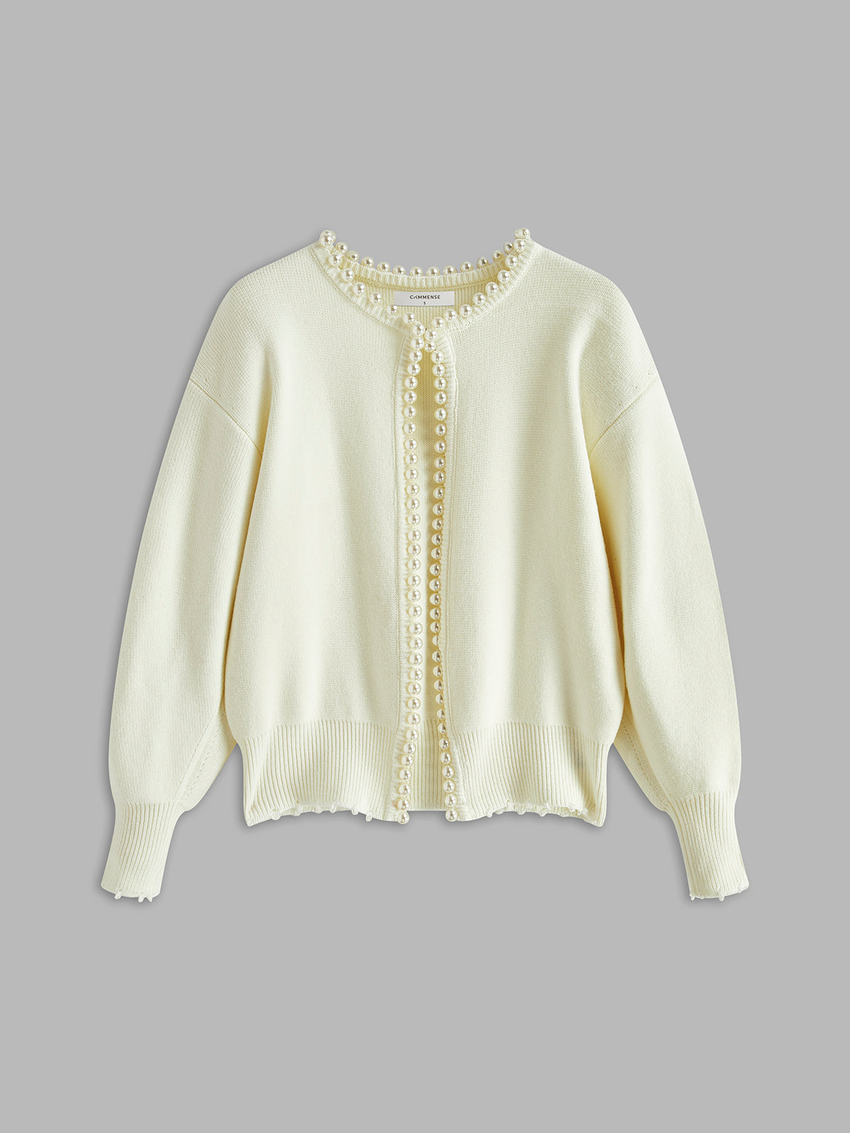 Damski Kardigan z Ozdobnym Wykończeniem | Elegancki Kardigan Damski