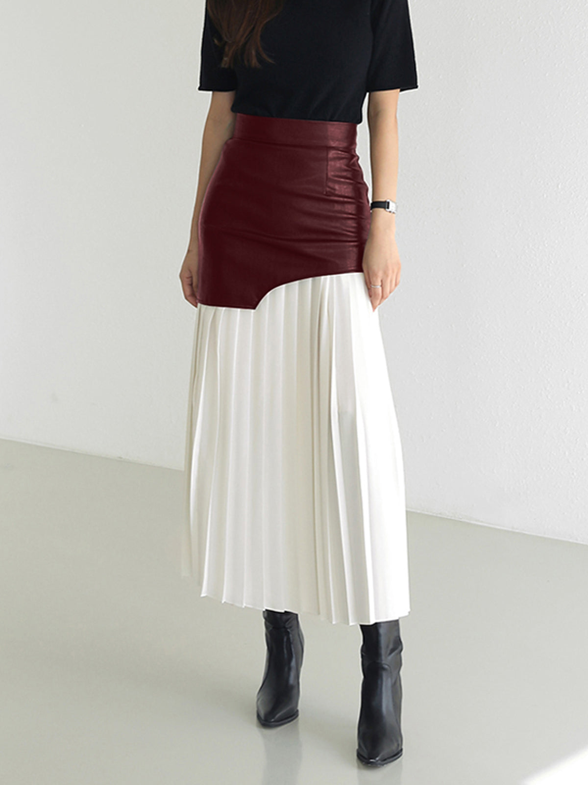 Damska Spódnica Maxi Plisowana | Elegancka Spódnica Damska
