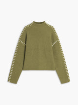Damski Sweter z Golfem o Oversize’owym Kroju | Klasyczny Sweter Damski