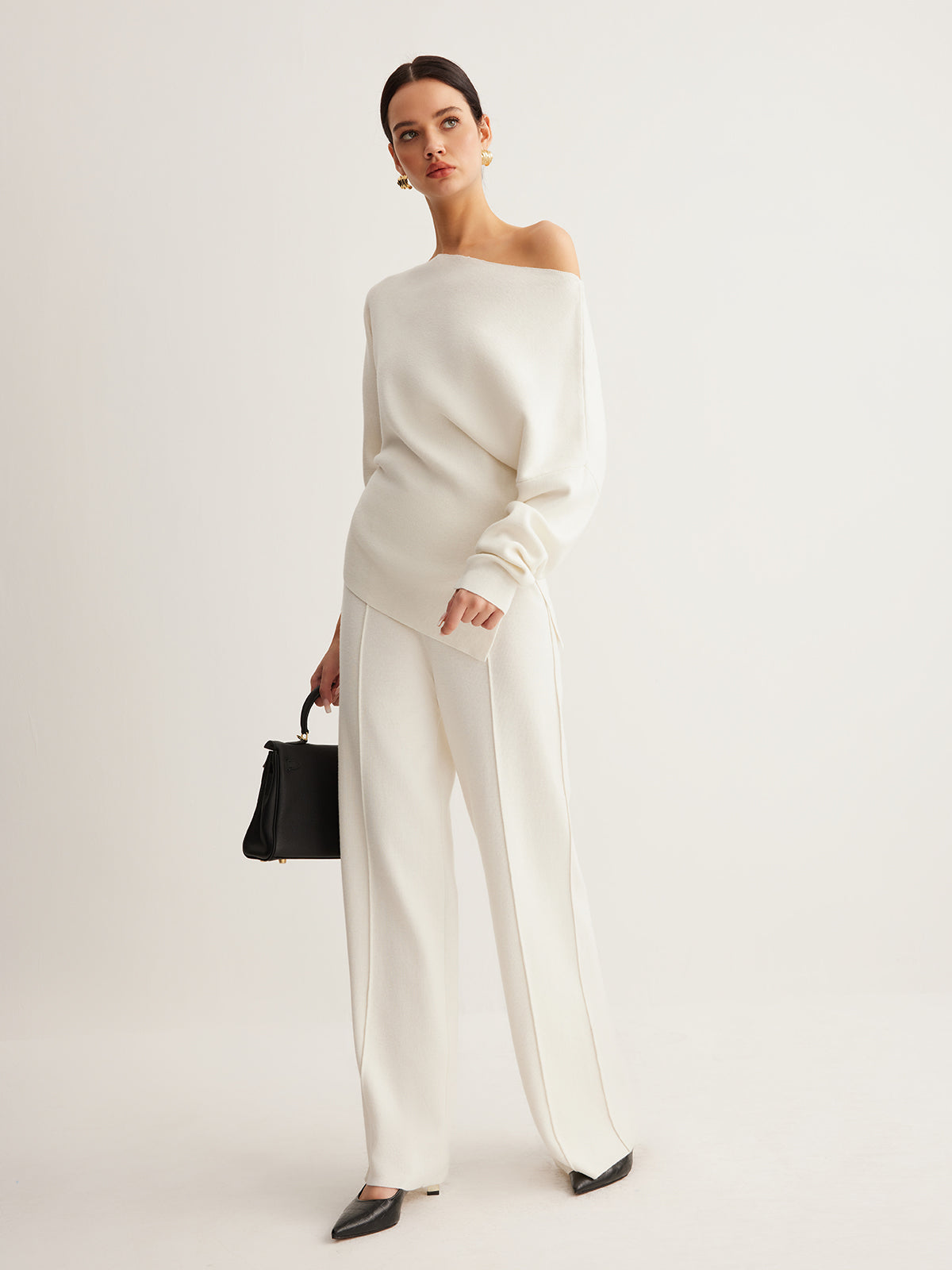 Asymetryczna Bluzka Damska z Jednym Ramieniem | Elegancka Bluzka
